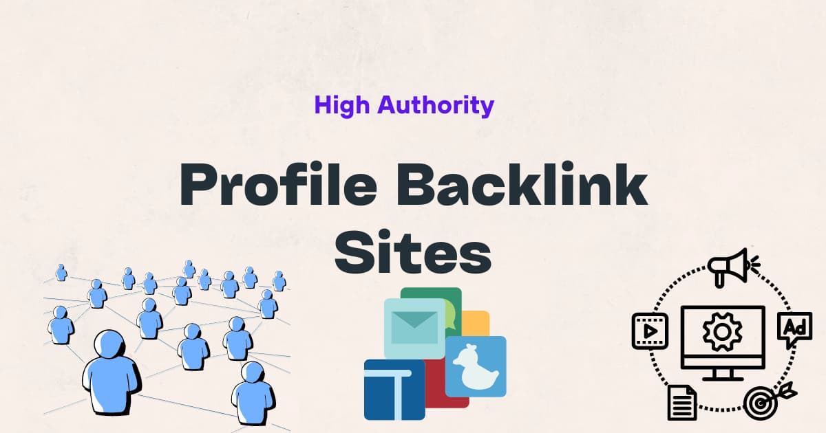 Profile backlink sites